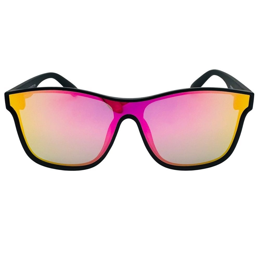 7012 l Pink/Gold Sporty Mirrored Lens Unisex Sunglasses